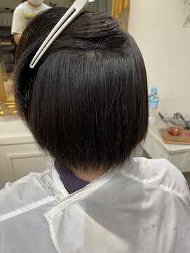 カシュカシュ(cache cache) 酸性ストレート　用賀　縮毛矯正