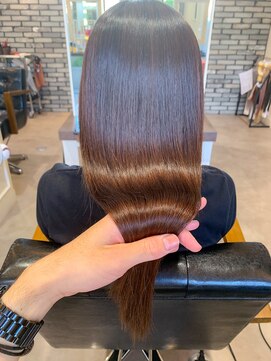 ユニ(Uni.) 地毛風ストレート