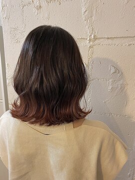 アンビエンテ(ambiente) グラデーションカラー　ワインレッド　イノアカラー【末友】