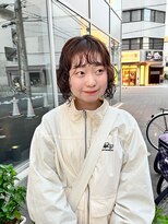 カフ(CAF)&nbsp;CAF FUKO イメチェン/くるくるウルフボブパーマ/大阪/心斎橋