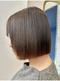 きりっぱなしボブ☆美髪ボブ/美髪縮毛矯正[北千住]