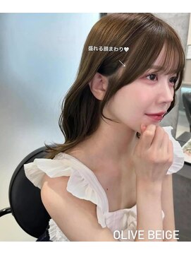 リリー(Lilley) (lilley内堀)韓国ヘア×顔まわり×前髪