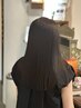 【艶髪＊】縮毛矯正＋カット＋アメイジア質感TR　16,000円