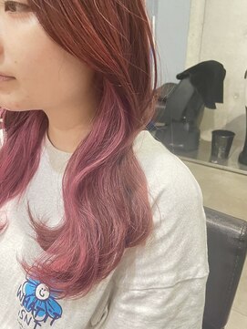 ミラーズバイフェイス(Miroirs by face) チェリーレットピンクカラー