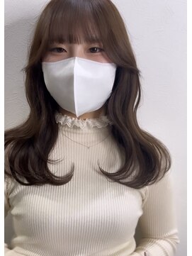 イフイイズカ (Ifh iizuka) A/W  wave hair × dark brown