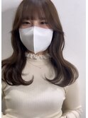 A/W  wave hair × dark brown