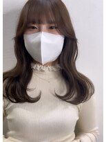 イフイイズカ (Ifh iizuka) A/W wave hair × dark brown