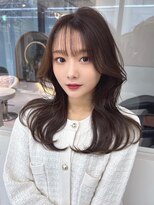 ロンドルピナス 小倉(Lond Lupinus) イメチェン外ハネボブ美髪ワイドバングレイヤー韓国ブリーチなし