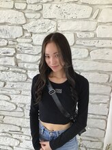 ヘアー ルセロ アット プリム(hair lucero @ prim) フェイスフレーミングｘアッシュミルクティー