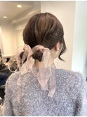 ヘアセット/ヘアアレンジ/ツインアレンジ