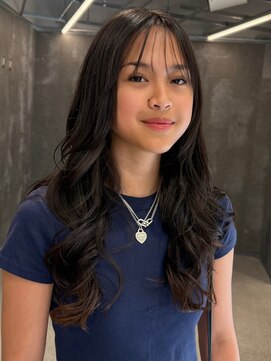 ピークアブー 原宿ハラカド(PEEK-A-BOO) ロングレイヤー/シースルーバング/海外風/外国人風