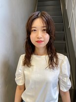 フェンヘアーアイス 中目黒(Fen.hair ici)&nbsp;ゆるふわ大人可愛い♪20代30代ロングパーマアッシュベージュ