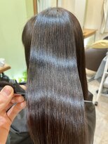 タックバイハレ たまプラーザ(takk by Hale)&nbsp;[takk]髪質改善縮毛矯正/チェリーブラウン/ホワイトグレージュ