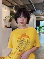 ヒュージ 三軒茶屋(huge)&nbsp;レイヤーボブ/ニュアンスパーマ/顔周りカット/20代30代