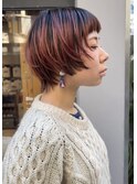 レイヤーボブ×似合わせデザインカラー 中百舌鳥