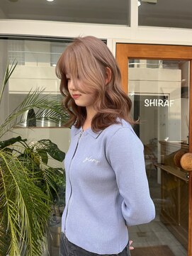 シラフ(SHIRAF) ミルクティーベージュ