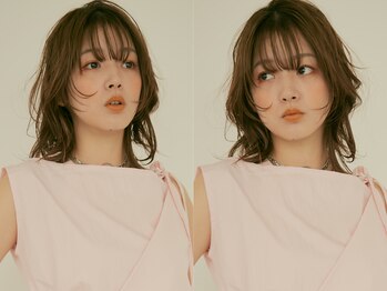 ユッカ 高槻茨木店(YUCCA)の写真/《HPB AWARD 2025 BESTSALON 注目サロン選出》さりげない後毛で小顔魅せ&流行りの暗髪でも軽やかな印象に-