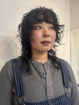 ナループロアツム(Nalu pu loa Tsum)&nbsp;マレットヘア/マレット/ミディアムレイヤー/ウルフパーマ