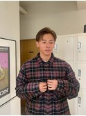 千葉駅MEN’S HAIR/サーフカール/刈り上げセンターパート