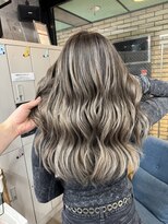 ラフ 難波店(LAFF) バレイヤージュ/シャドウルーツ/ハイライト/レイヤーカット