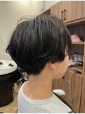 ナチュラルショートパーマ