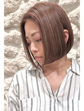 モアナ バイ ヘッドライト 松山(Moana by HEADLIGHT) Moana【松山】#ボブ#ミニボブ#トリートメント#ベージュ