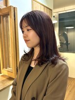 エクテ(ecouter) ノンジアミンカラー春の暖色コーラルブラウンコーラルベージュ