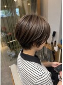 丸みショートで大人かわいく☆彡