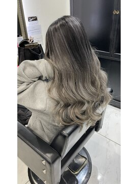 ヘアーデザイン ジェルム(Hair Design germe) 外国人風筋感カラー #しのだスペシャル