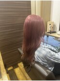 pink × black