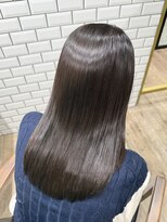 アンドリルム 梅田(&Lillme)&nbsp;オリーブグレージュ×髪質改善