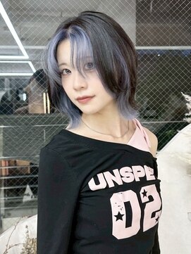 ジィルム 高崎西口店(XELM) 韓国レイヤーカット/ブリーチ/グレージュ/ハッシュカット/群馬県