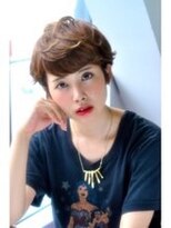 サングース(Sungoose) 〈sungoose〉ゆるふわウェーブ大人マニッシュショートボブ