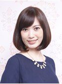 【キッカ千葉】ナチュラルストレートボブ