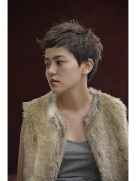 オルセン(OLSEN) 【BALLOON HAIR】憧れサロンガールズのユニセックスショート