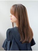 ナチュラルストレート さらつや 縮毛矯正★★