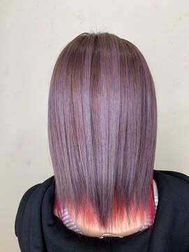 プログレス 仙台駅東口店(PROGRESS) デザインカラー　inner pink