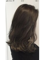 エイトタマプラ たまプラーザ店(EIGHT tamapla)&nbsp;EIGHTたまプラ】デザインカラー_切りっぱなしボブ