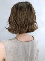 アイティー バイ アルバム 中野店(IT by ALBUM) ボブウェーブ_耳かけウェーブパーマフォギーベージュ_ba290221