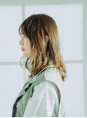 フェミニン系ミディアムヘアー/20代/30代/40代/50代/倉敷/白楽町