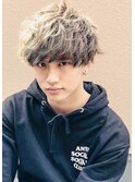 グランジバブルマッシュ アッシュベージュ