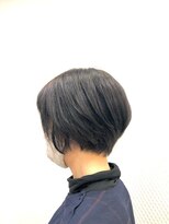 クオリス 上福岡店(QUALIS)&nbsp;ダークアッシュ/耳かけショート/前下がり小顔ショート/30代40代