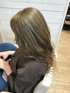 美容室 フィレール(FILER) ミルクティーベージュカラー☆