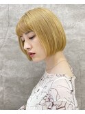 ハニーブロンド×ボブ