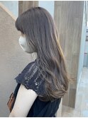 大人巻き　前髪カール　ショコラベージュ　恵比寿　Sac.栃木優佑