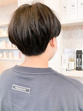 キャアリー(Caary) 福山市美容室人気ショートヘア　Caary丸みマッシュショート