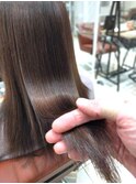 髪質改善ストレート
