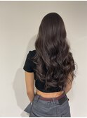 外国人風ハイライト×ロングレイヤーカット