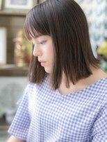 カバーヘア ブリス 志木南口駅前店(COVER HAIR bliss)&nbsp;シースルーバング韓国風小顔バレイヤージュa志木20代30代40代