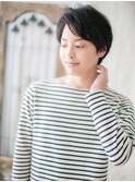 ≪mod's men≫黒髪で好感度◎マッシュアンニュイ ヘアc